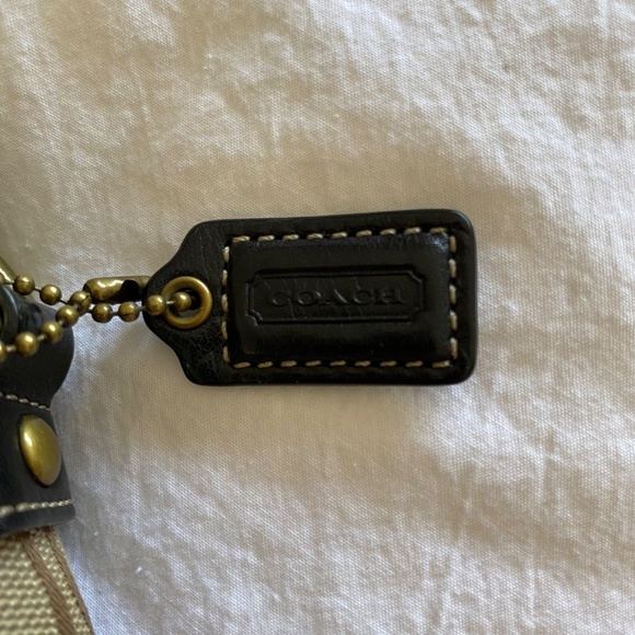 Coach Black and Tan Crossbody Bag - Picture 8 of 9